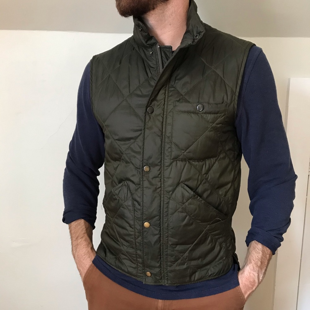 J. Crew quilted vest